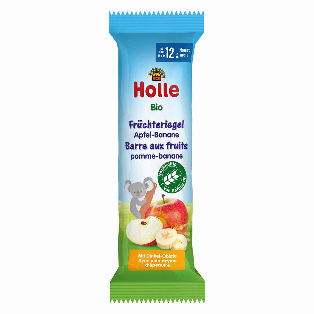 Produktabbildung Holle Bio Früchteriegel, Apfel/Banane