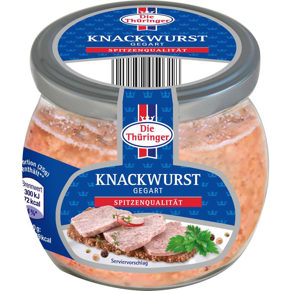 Produktabbildung Die Thüringer Knackwurst