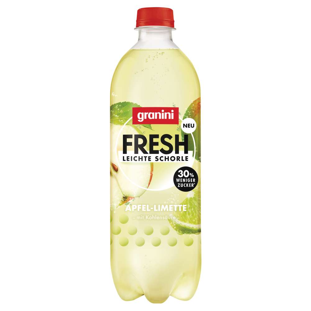 Produktabbildung Granini Fresh Leichte Schorle, Apfel-Limette