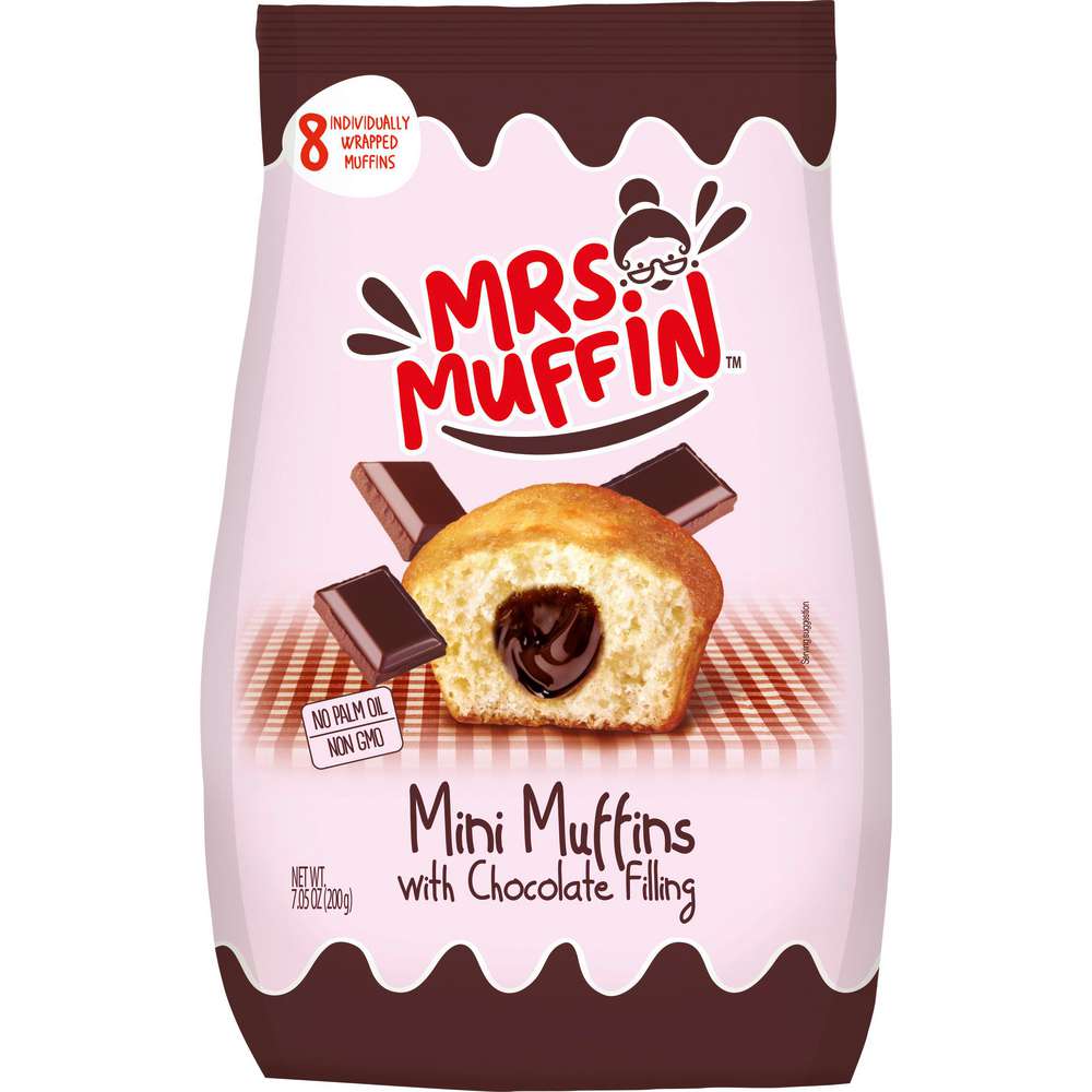 Produktabbildung Mrs.Muffin Mini Muffins Schokolade 