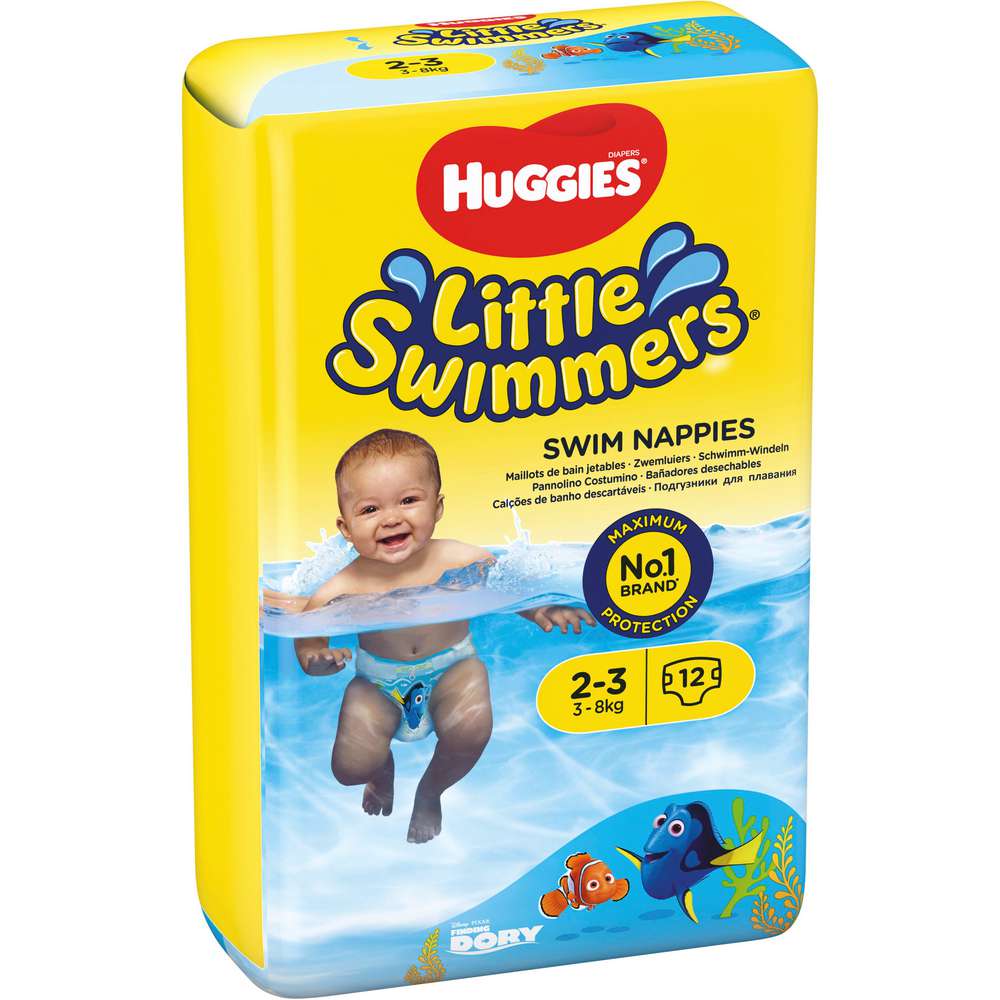 Produktabbildung Huggies Schwimmwindeln Swim Pants, Gr. 2-3, 3-8kg