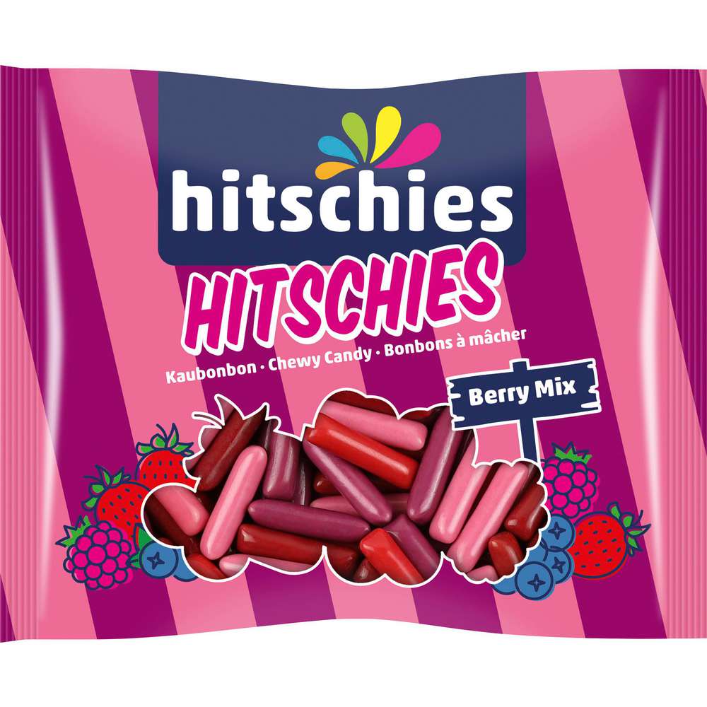 Produktabbildung hitschies Kaubonbons, Berry Mix