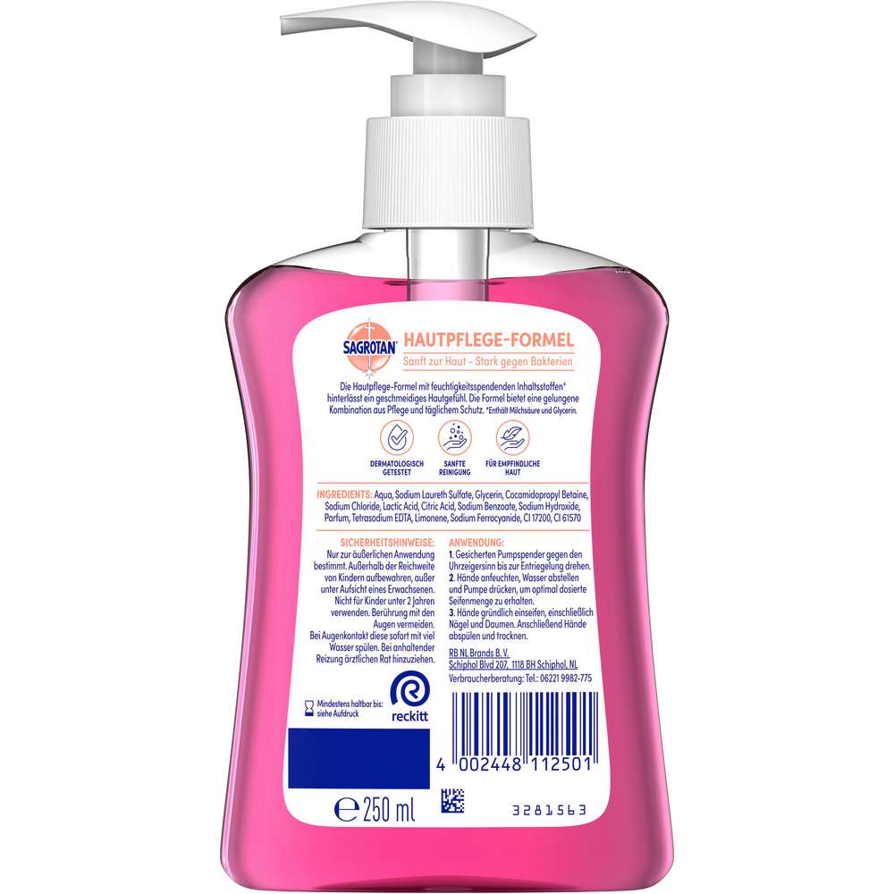 Produktabbildung Sagrotan Flüssige Handseife, Brombeere