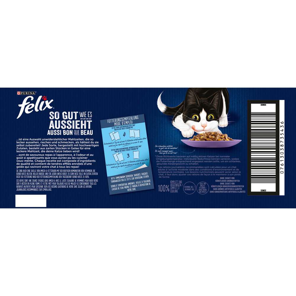 Produktabbildung Felix Katzen-Nassfutter, Gemischt