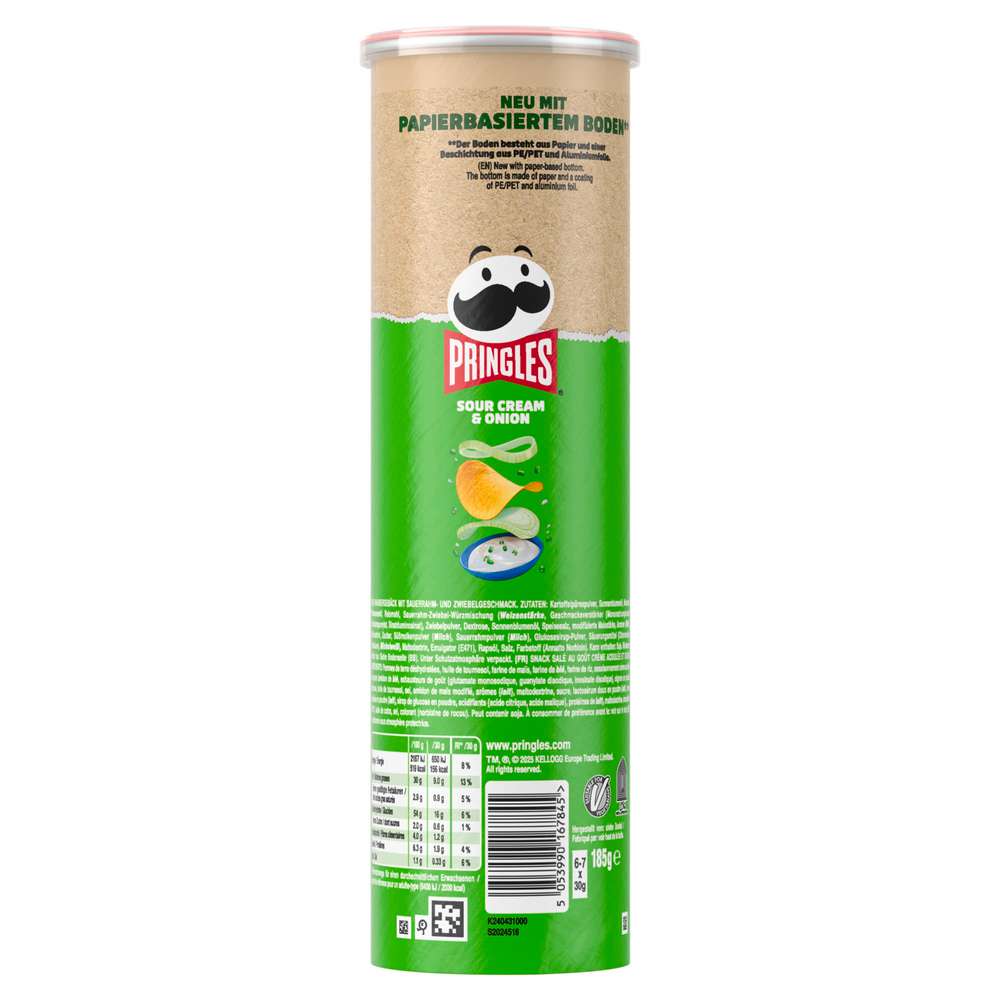 Produktabbildung Pringles Chips, Sour Cream & Onion