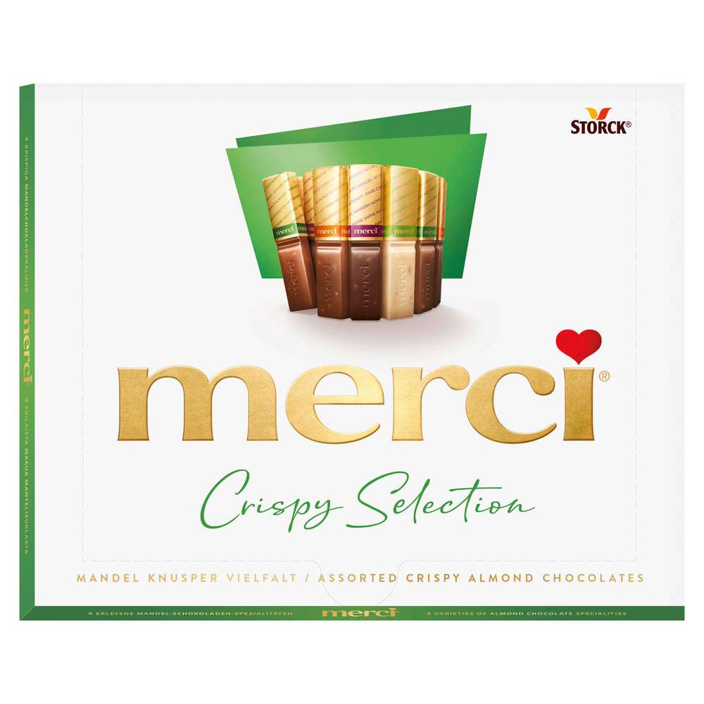 Produktabbildung Merci Schoko Vielfalt, Mandel Knusper