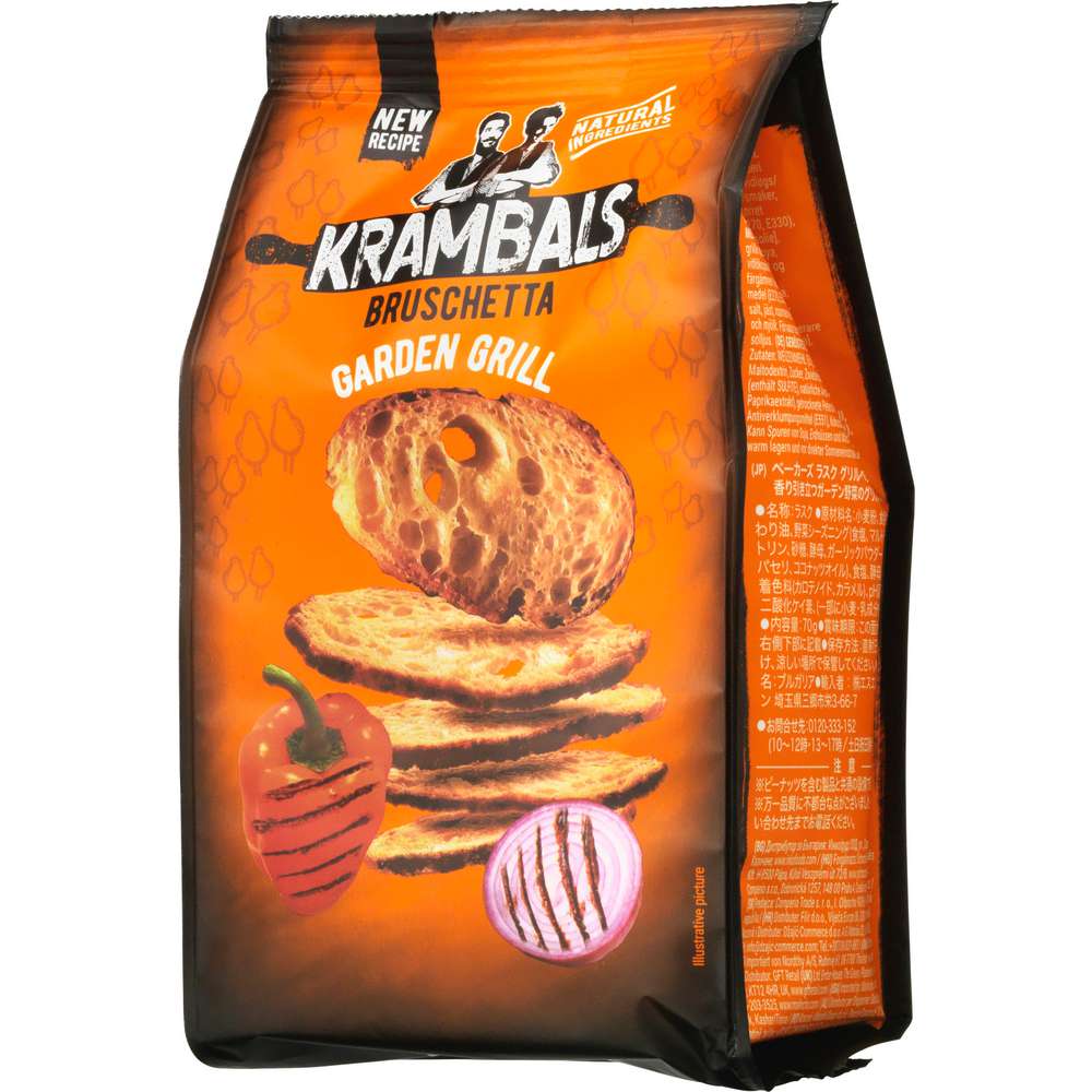 Produktabbildung KRAMBALS Brotchips Garden Grill