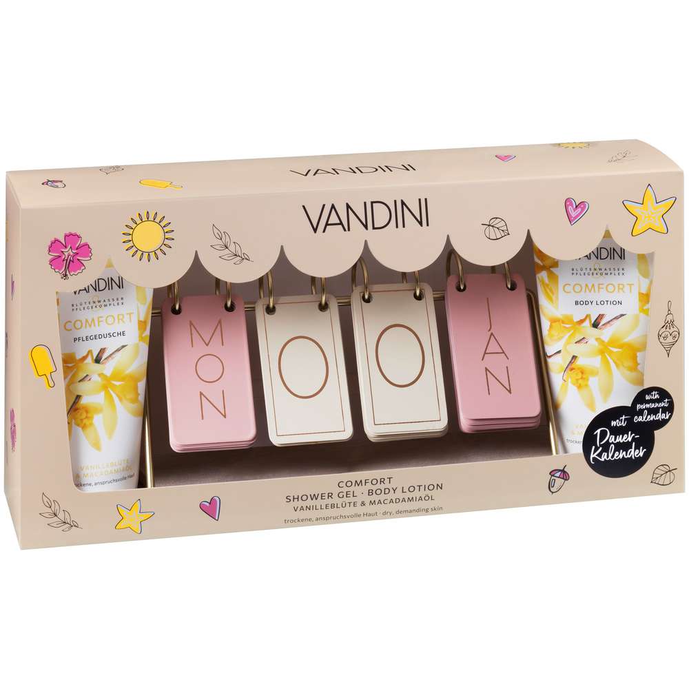 Produktabbildung Vandini Geschenk-Set, Pflegeset +Dauerkalender