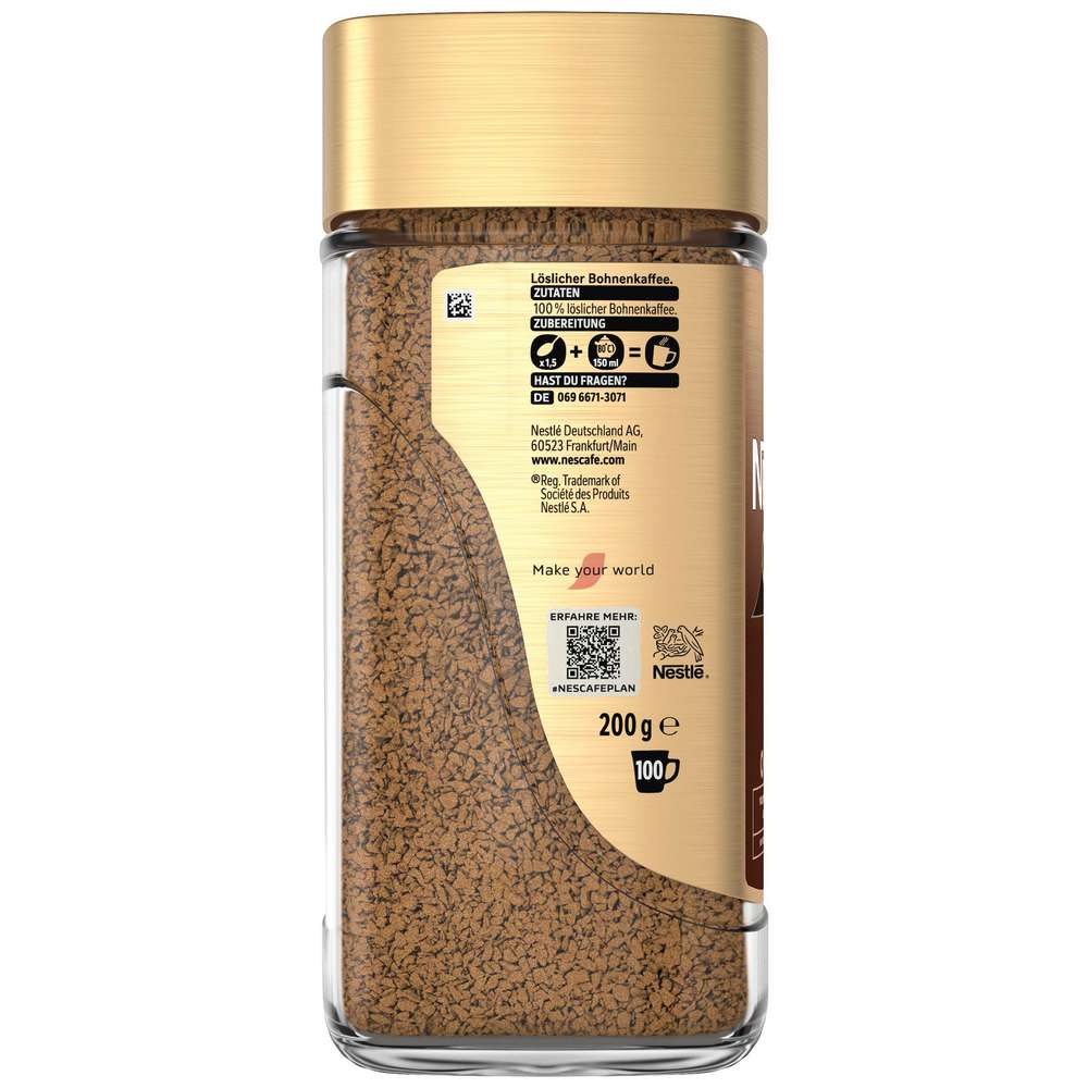 Produktabbildung Nescafe Instant Kaffee Gold, Original