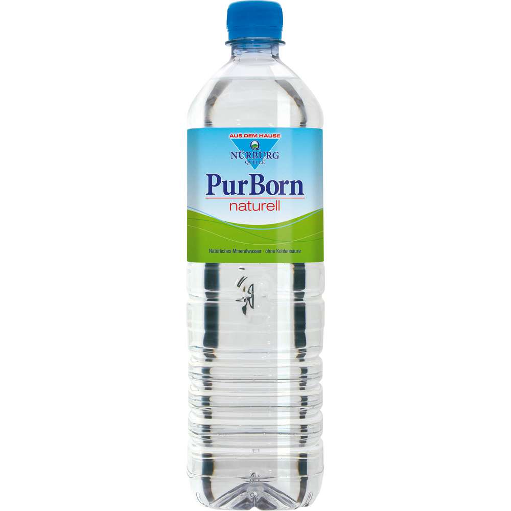 Produktabbildung PurBorn Mineralwasser, Naturell