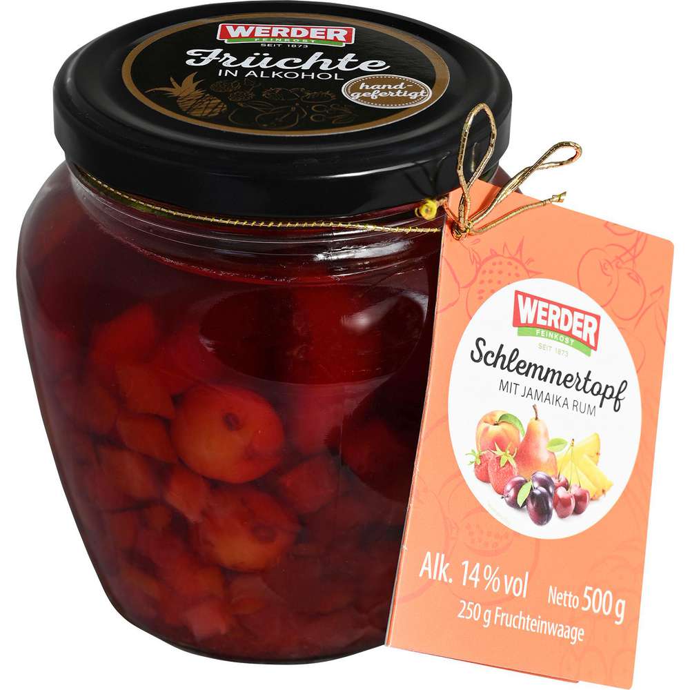 Produktabbildung Werder Schlemmertopf mit Rum