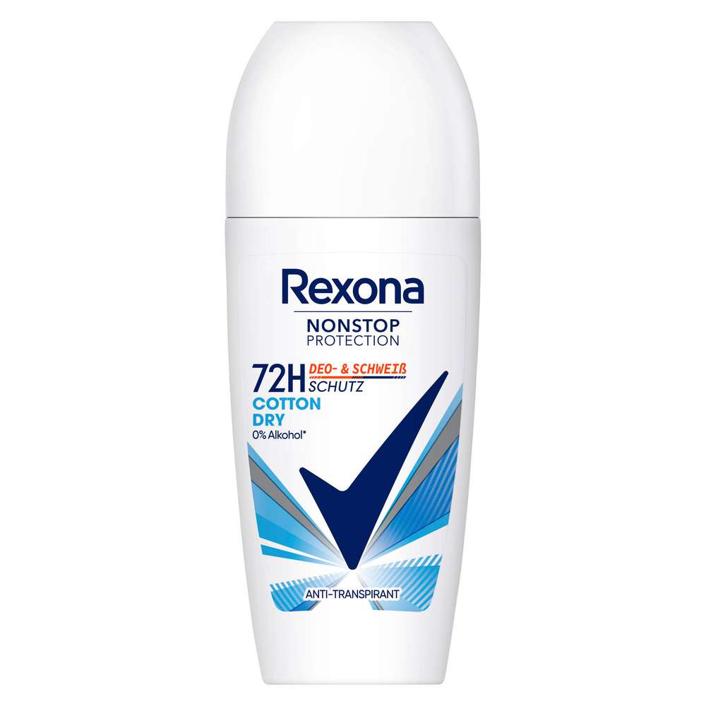 Produktabbildung Rexona Deo Roll-On, Cotton Dry