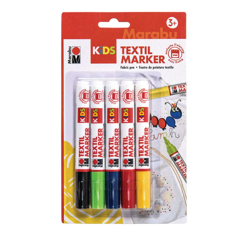 Produktabbildung Marabu Textilmarker Kids