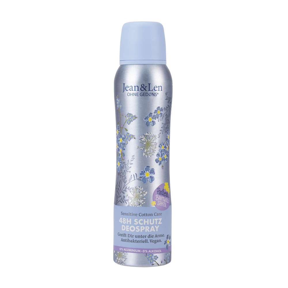 Produktabbildung Jean & Len Deospray, Panthenol/Baumwolle