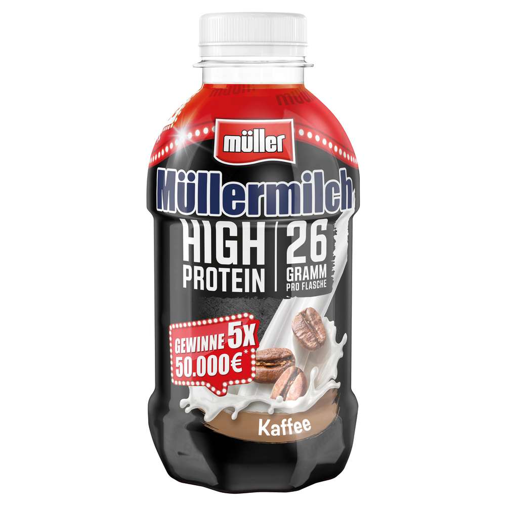 Produktabbildung Müller Müllermilch, High Protein, Kaffee