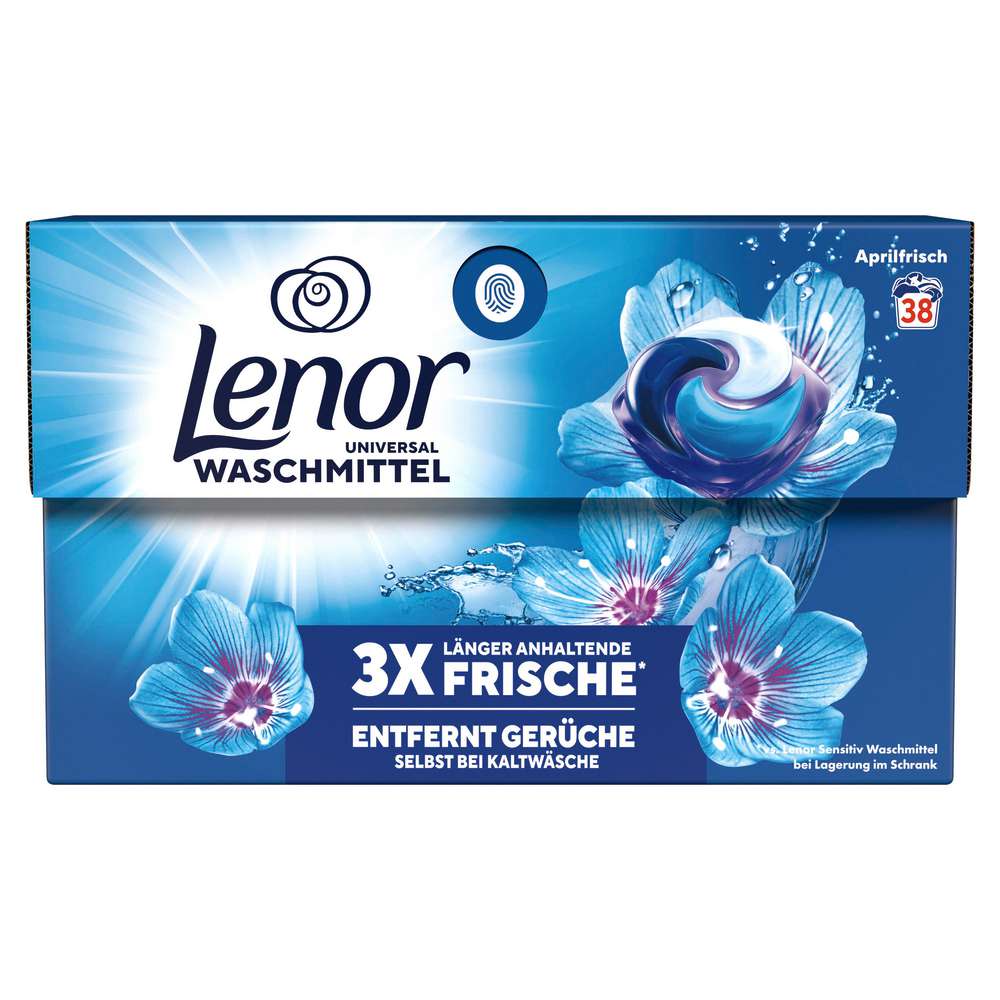 Produktabbildung Lenor Universal-Wschmittel, Pods, Aprilfrisch