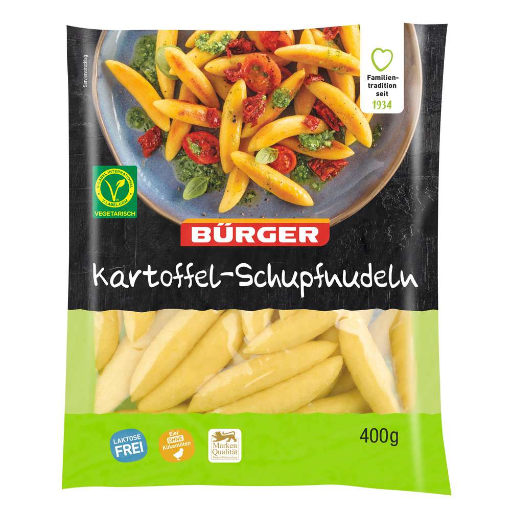 Produktabbildung Bürger Schupfnudeln