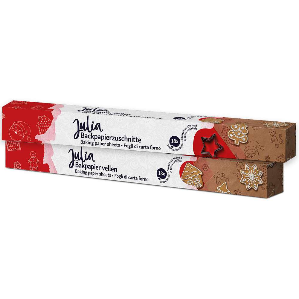 Produktabbildung Julia Backpapierzuschnitte X-Mas