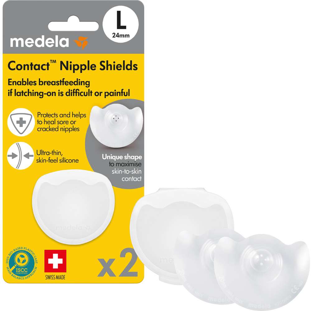 Produktabbildung Medela Contact Brusthütchen, Gr. L