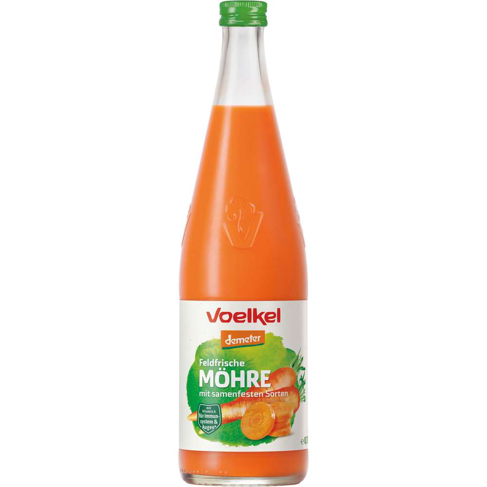 Produktabbildung Voelkel Demeter Saft, Feldfrische Möhre