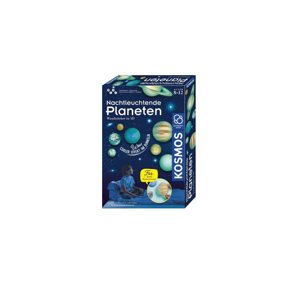 Produktabbildung Kosmos Experimentierkasten Fun Science Nachtleuchtende Planeten