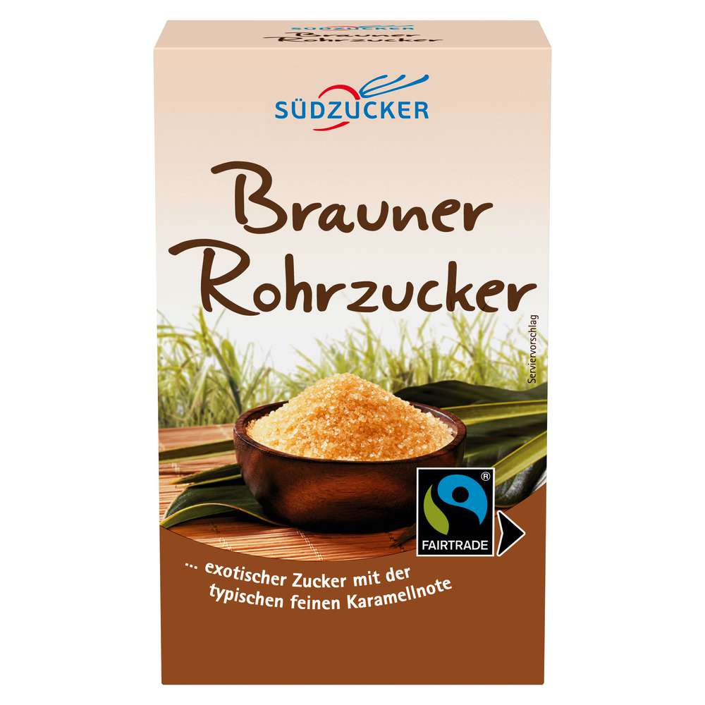Produktabbildung Südzucker Brauner Rohrzucker