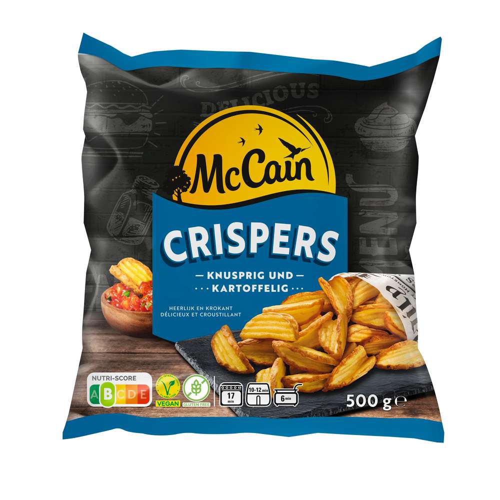 Produktabbildung McCain Crispers, Pommes, tiefgekühlt