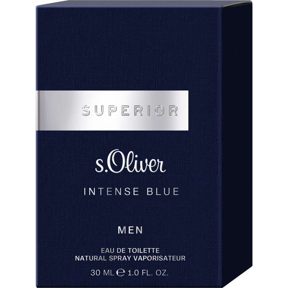 Produktabbildung s.Oliver Eau de Toilette Superior Intense Blue