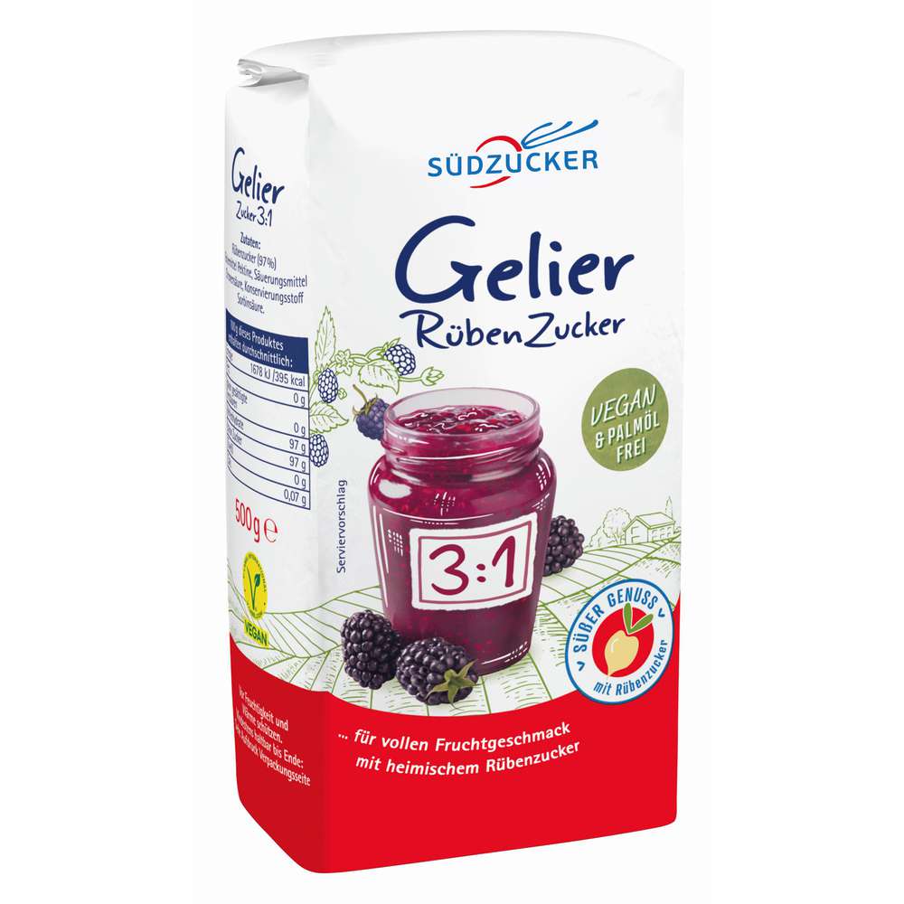 Produktabbildung Südzucker Gelierzucker 3:1
