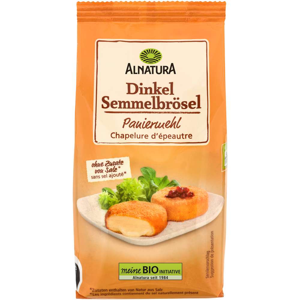 Produktabbildung Alnatura Semmelbrösel Paniermehl, Dinkel