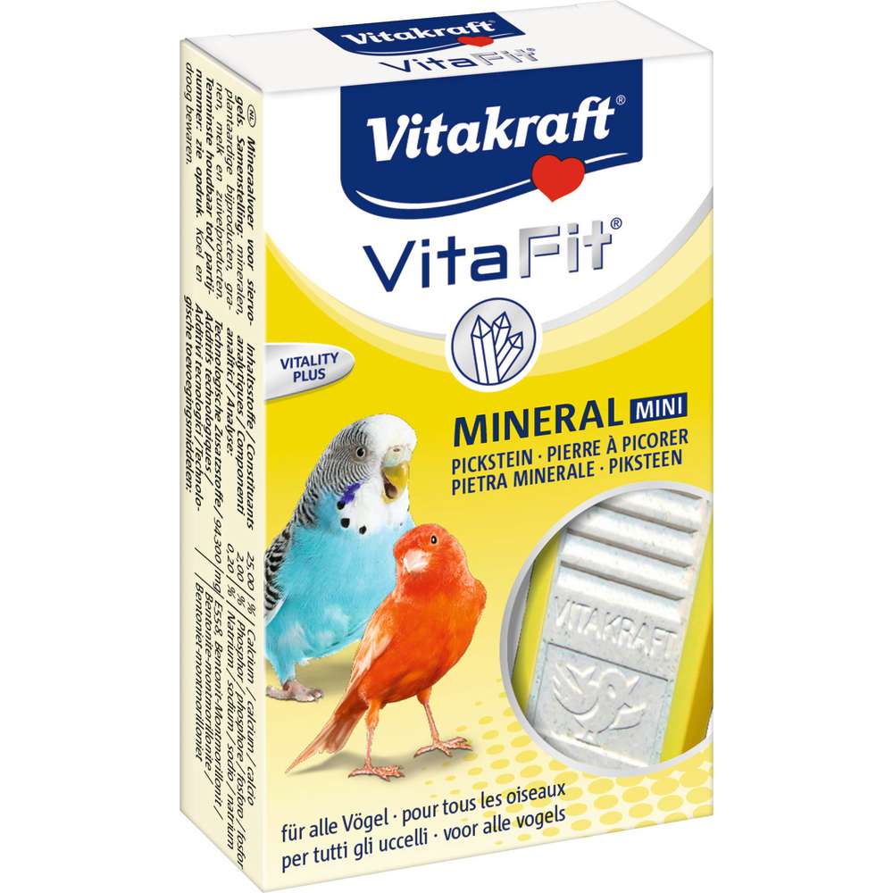 Produktabbildung Vitakraft Vogelsnack, Mineral Pickstein