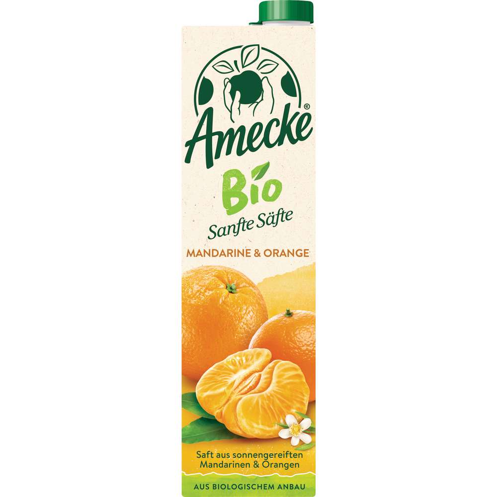 Produktabbildung Amecke Bio Sanfte Säfte Mandarine-Orange