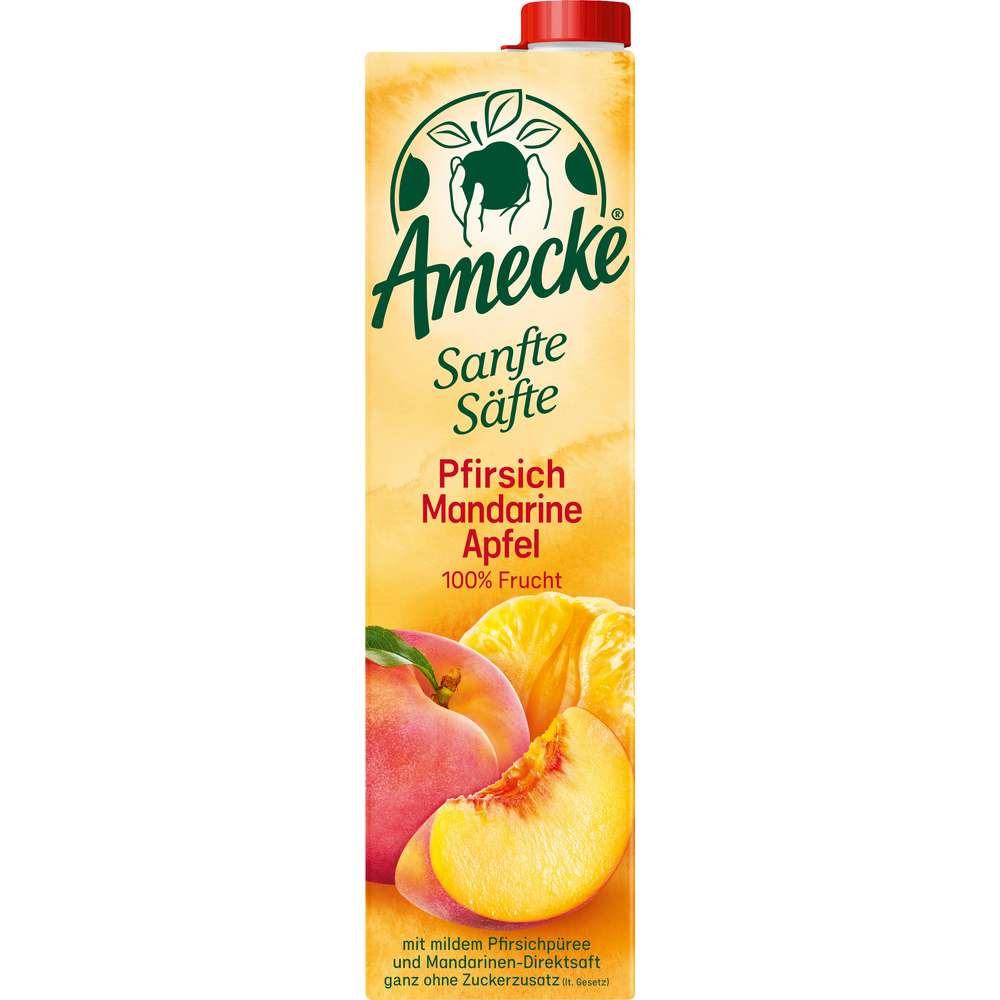 Produktabbildung Amecke Sanfte Säfte Pfirsich-Mandarine
