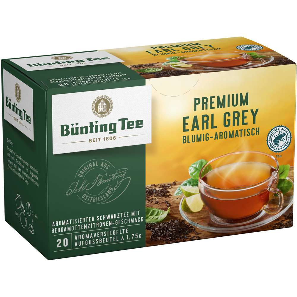 Produktabbildung Bünting Tee Schwarztee Earl Grey