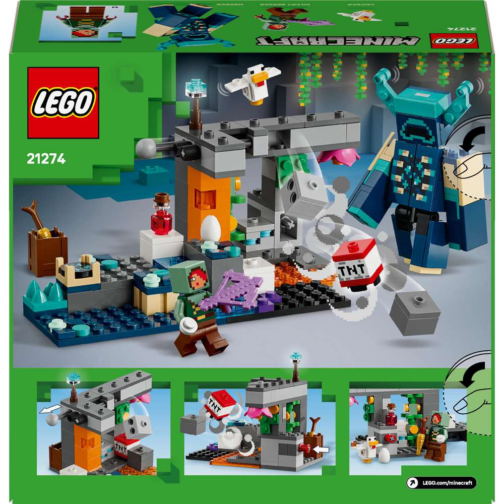 Produktabbildung Lego LEGO Minecraft Begegnung mit dem Wächter 21274
