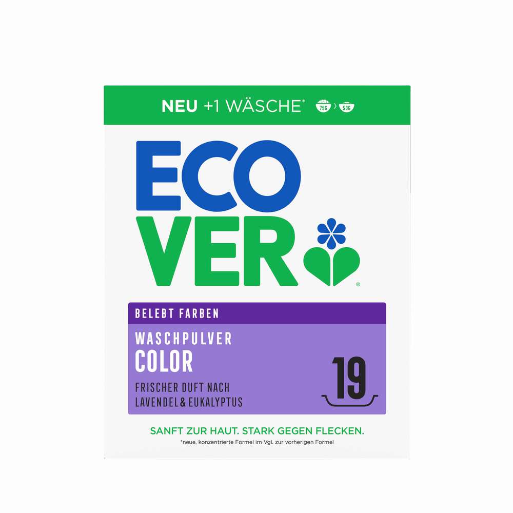 Produktabbildung Ecover Color-Waschmittel Pulver