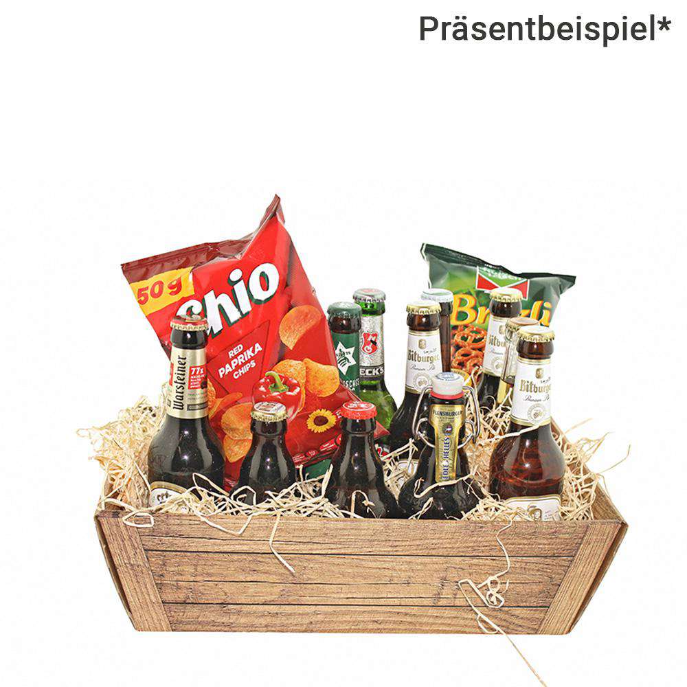 Produktabbildung keine Marke Präsentkorb Bier