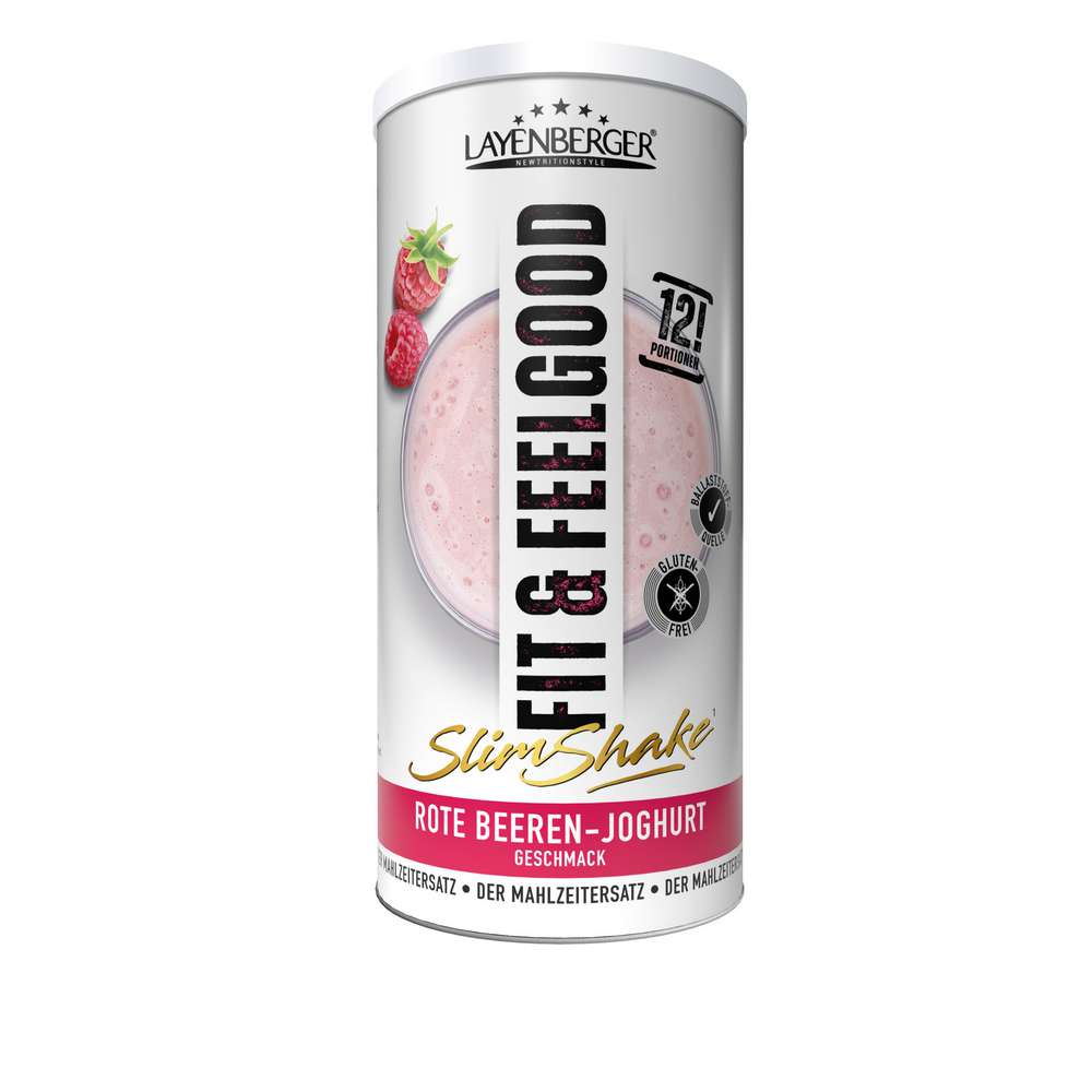 Produktabbildung Layenberger Mahlzeitenersatz Fit + Feelgood, Rote Beeren-Joghurt