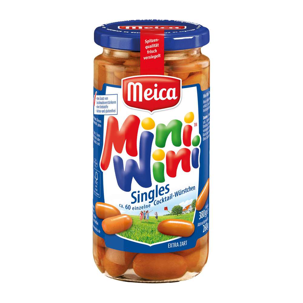 Produktabbildung Meica Würstchen Mini Wini Singles