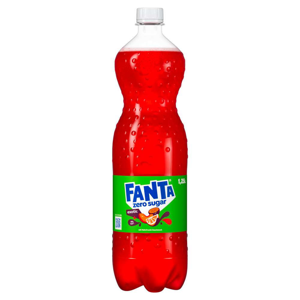 Produktabbildung Fanta Limonade Exotic, Zero