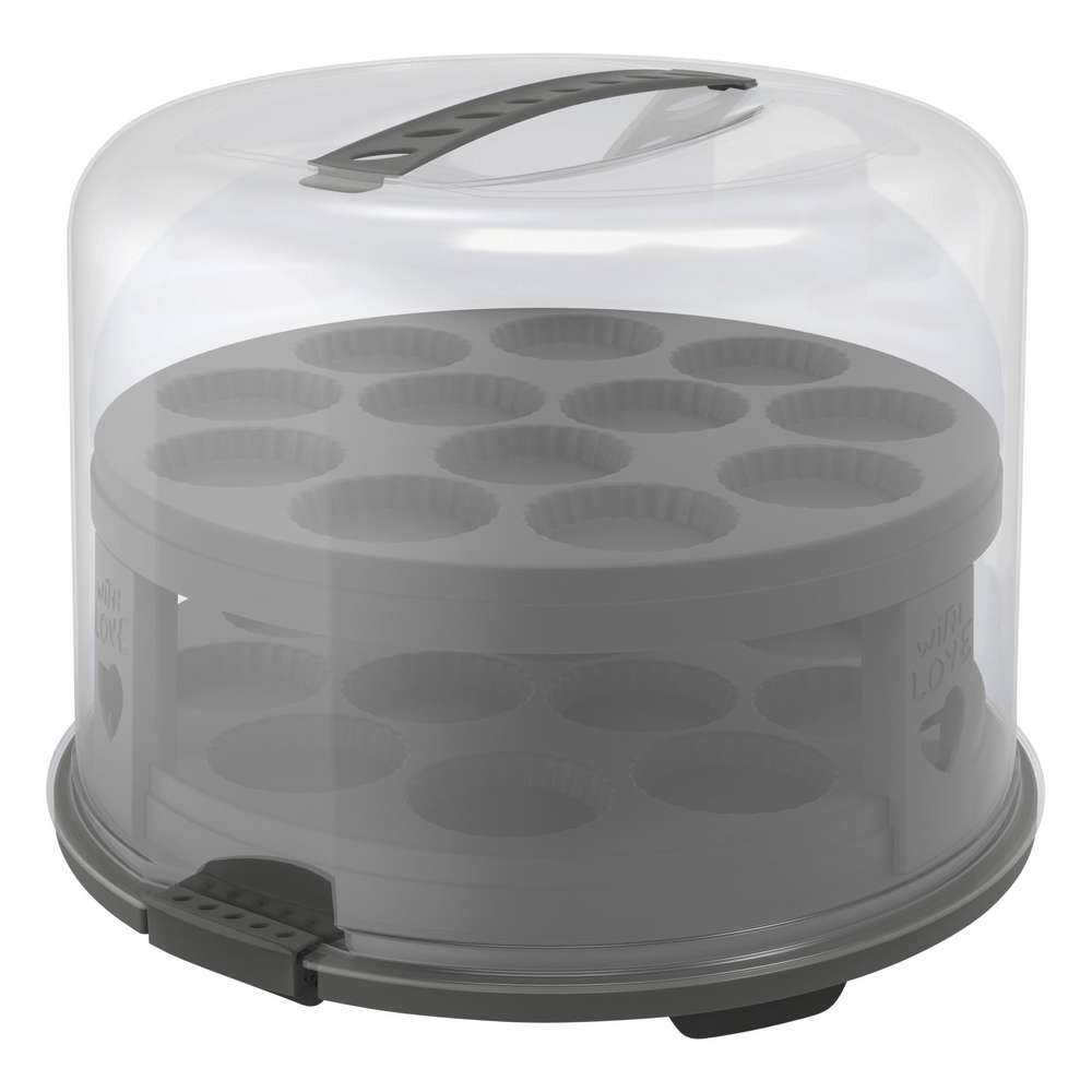 Produktabbildung Rotho Tortenglocke XL Fresh schwarz