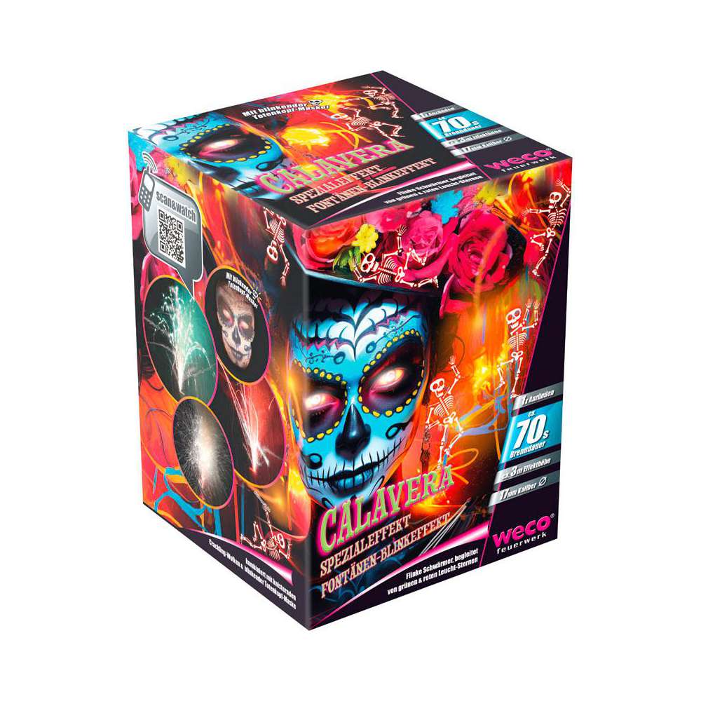 Produktabbildung Weco Feuerwerk Calavera