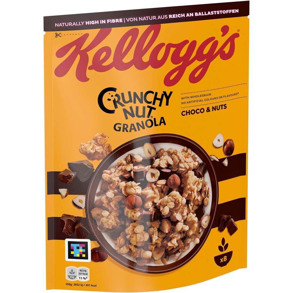 Produktabbildung Kellogg's Crunchy Nut Granola, Choco & Nuts 