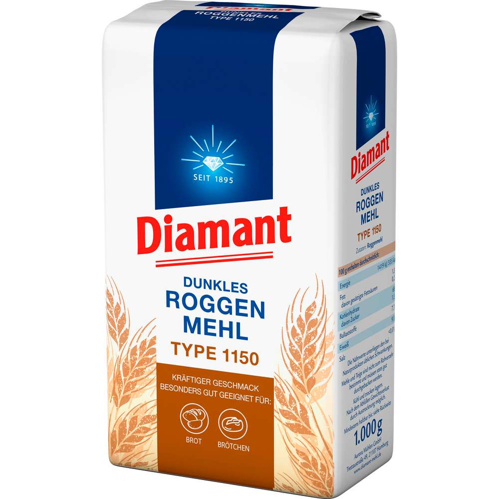 Produktabbildung Diamant Roggenmehl Type 1150