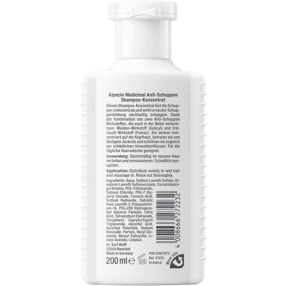 Produktabbildung Alpecin Shampoo Konzentrat, Anti-Schuppen