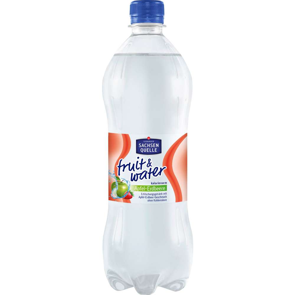 Produktabbildung Ileburger Sachsen Quelle Wasser mit Geschmack Apfel-Erdbeere