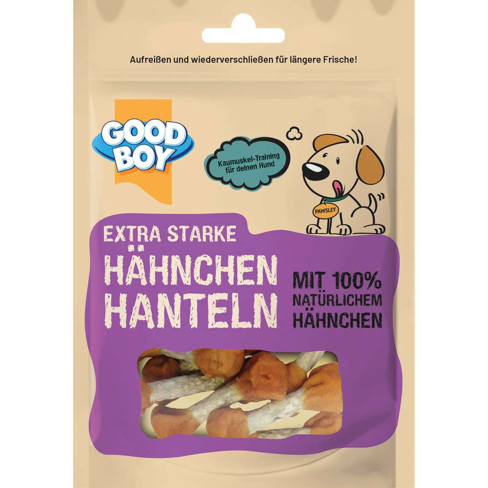 Produktabbildung Good Boy Hunde-Snack Hanteln, Hähnchen