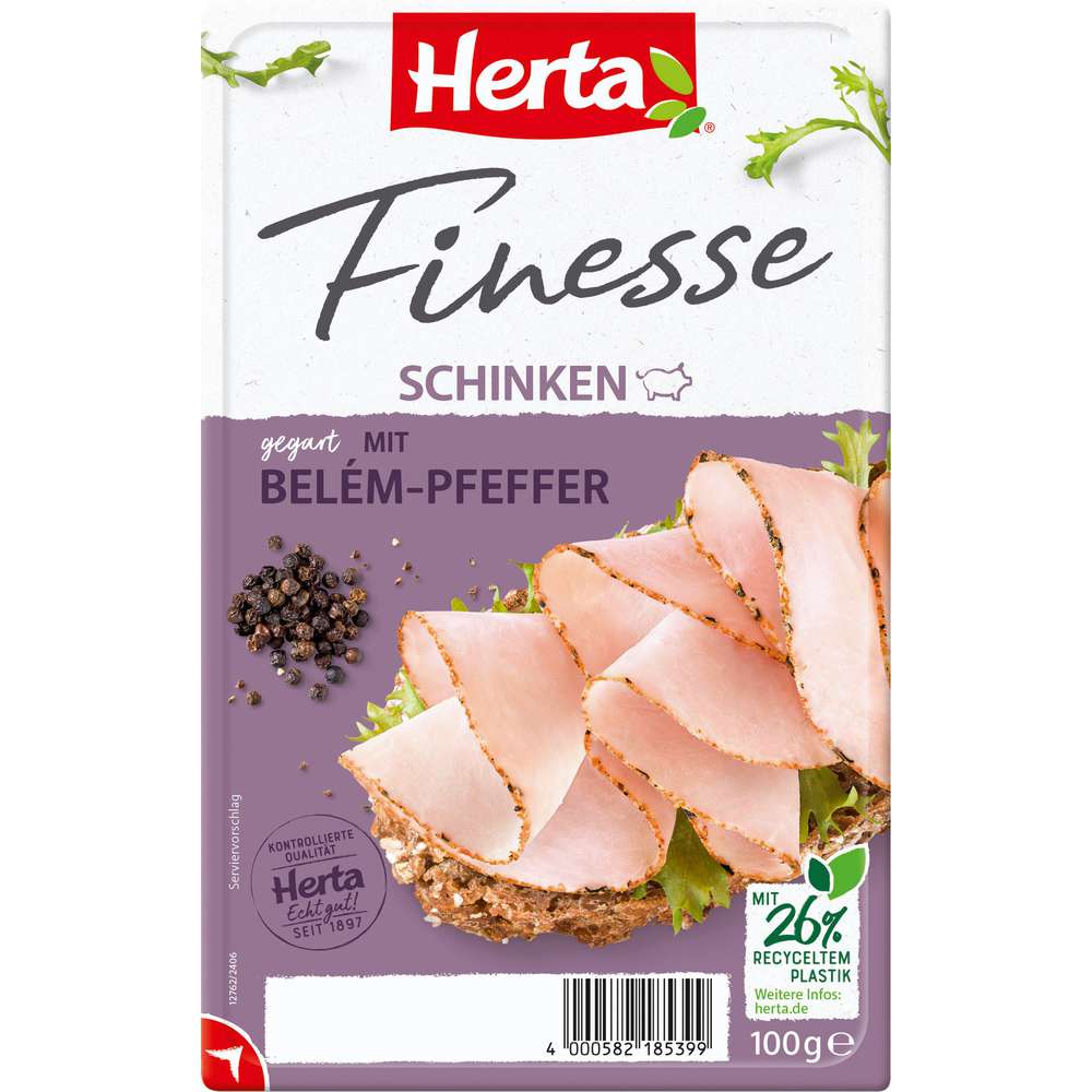 Produktabbildung Herta Finesse Schinken, Pfeffer