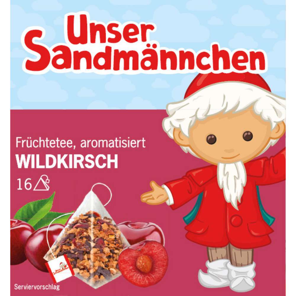 Produktabbildung Unser Sandmännchen Früchtetee Wildkirsch