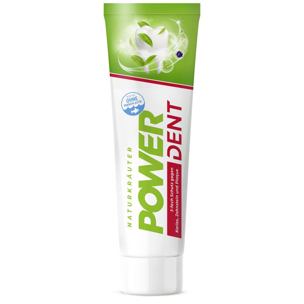 Produktabbildung Power Dent Zahncreme Naturkräuter